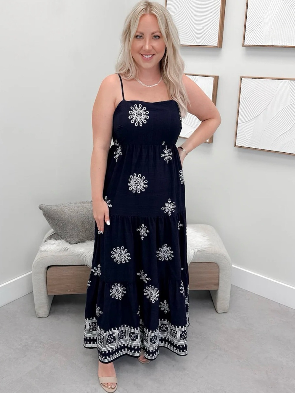 Ash+ Antler Boutique Bluetiful Dress in Navy